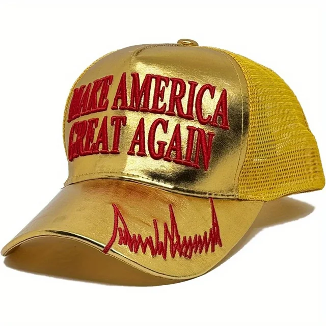 Gold MAGA Hat 5
