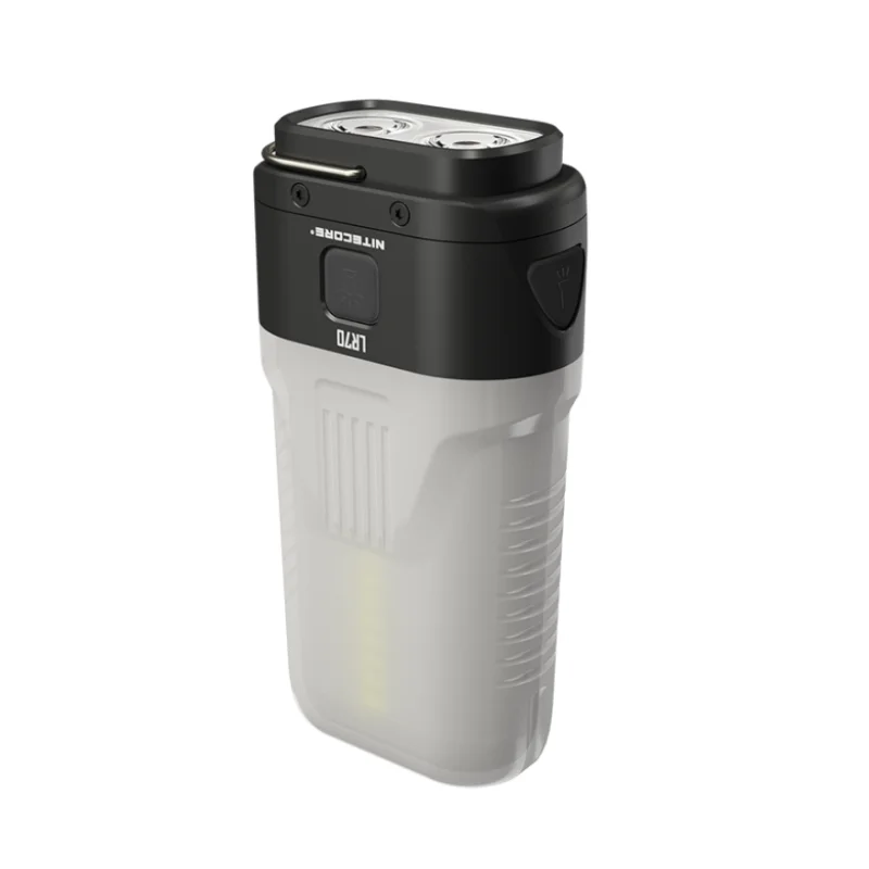 NITECORE 충전식 손전등, 보조배터리 내장 배터리, 3000 루멘, LR70