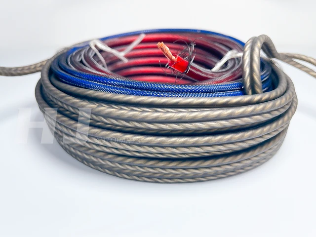 Kit Cavi Audio Per Auto - Cavi Alimentazione Amplificatore E Subwoofer Con Fusibile | Set Completo - Foto 3