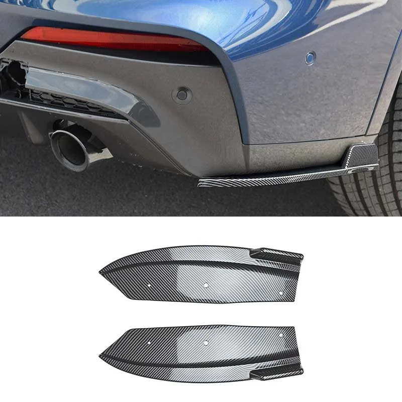 

Glossy black Car Rear Bumper Lip Diffuser Side Spoiler Splitter For BMW X4 G02 M Sport 2018-2021 Body Kits
