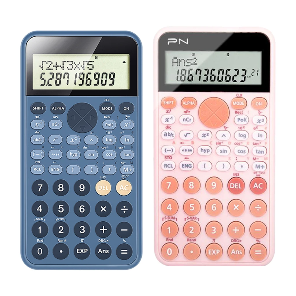 Calculatrice portable avec fonction scientifique, batterie 62, bureau à  domicile, bureau, maire, intérieur, fournitures scolaires pour étudiants,  nouveau, 2023