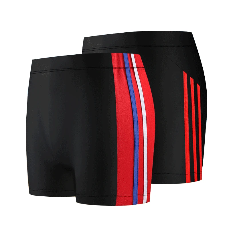 

2023 Men's Swimming Trunks Plus Size Fast Drying Swim Shorts Suits Big Size Adult Pool Surfing Boxer Beach Board Sports Swimwear