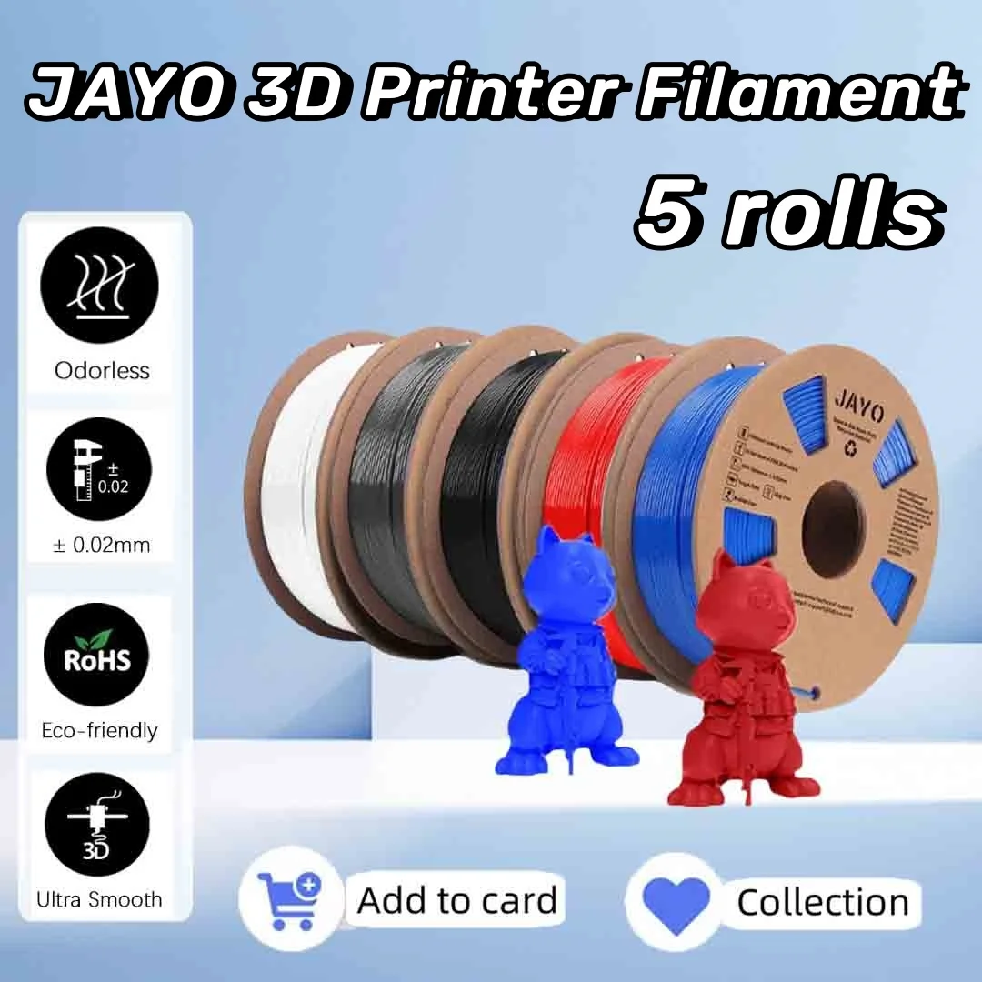 5KG JAYO 3D PLA Filament 1.75mm PLA (różne kolory) z EU za $55.21 / ~216zł