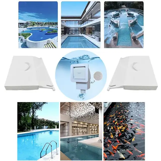 Medence Skimmer Fedél Ajtó Szárny Habbal, Frissítse A Burkolat Cseréjét - Image 4