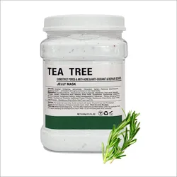 Hydrating Seaweed Jelly Mask Powder - Moisturizing & Skin Softening Formula (650g Tea Tree)