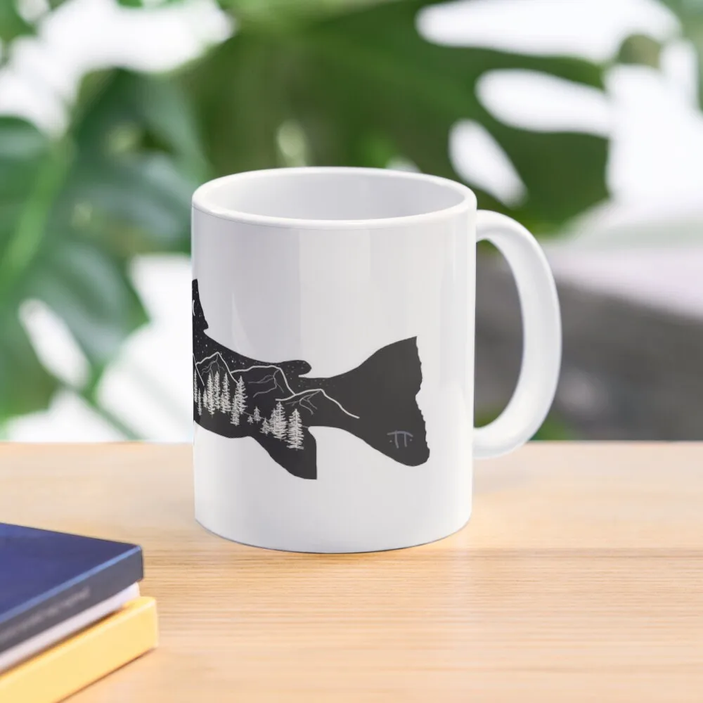 

Fish Drawing Coffee Mug Cups Sets Mate Cups Cups For Cafe Personalized Mug