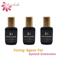 15ml IB SUPER BONDER fixing agent for Eyelash Extensions Primer Cure adhesive bonding Eyelash transparent curing liquid 1