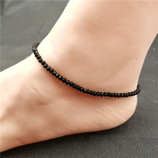 GIVA 925 Sterling Silver Infinity Black Thread Anklets (Single)| Valentines  Gift for Girlfriend, Gifts for Women and Girls | With Certificate of  Authenticity and 925 Stamp | 6 Months Warranty* : Amazon.in: Fashion