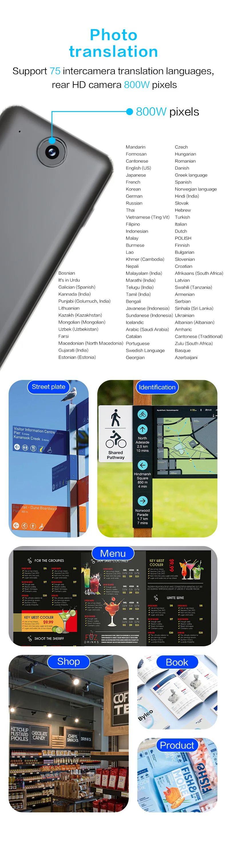 T18 AI Voice Real Time Translator 138 Multi Online Languages 17 Languages Offline Translator Text Voice Translate