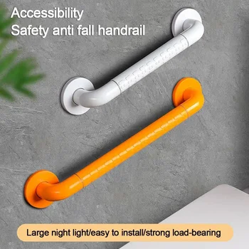 30/40/50cm Bathroom Grip Shower Tub Grab Bar Toilet Safe Handle Handrail Useful Shower Safety Support Handle Towel Rack