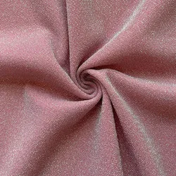 Starry Sky Glitter Mesh Fabric for DIY Crafts and Decorations (Pink)