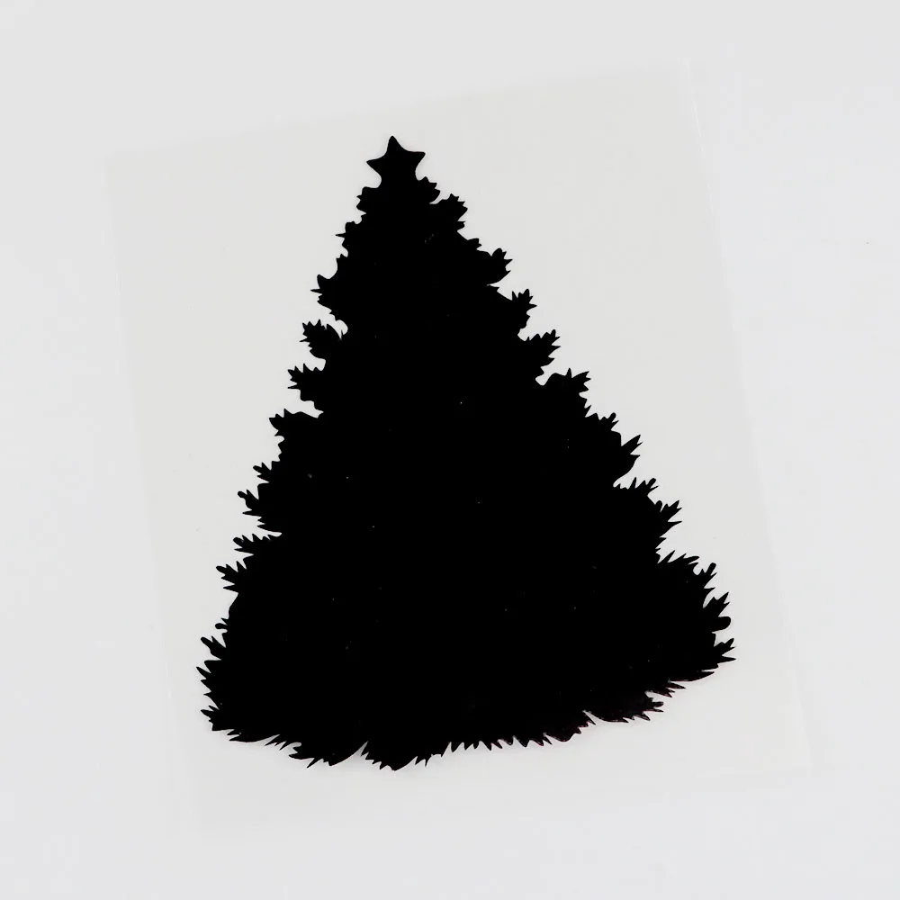 

Black/Silver Creative Decal Tree Plant Vinyl Car Sticker 10.8CM×12.8CM