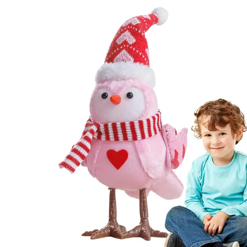 

Glowing Chicken With Scarf Couple Light Up Chicken With Scarf And Hat Holiday Decoration Glowing Chicken Lawn Ornament For Patio