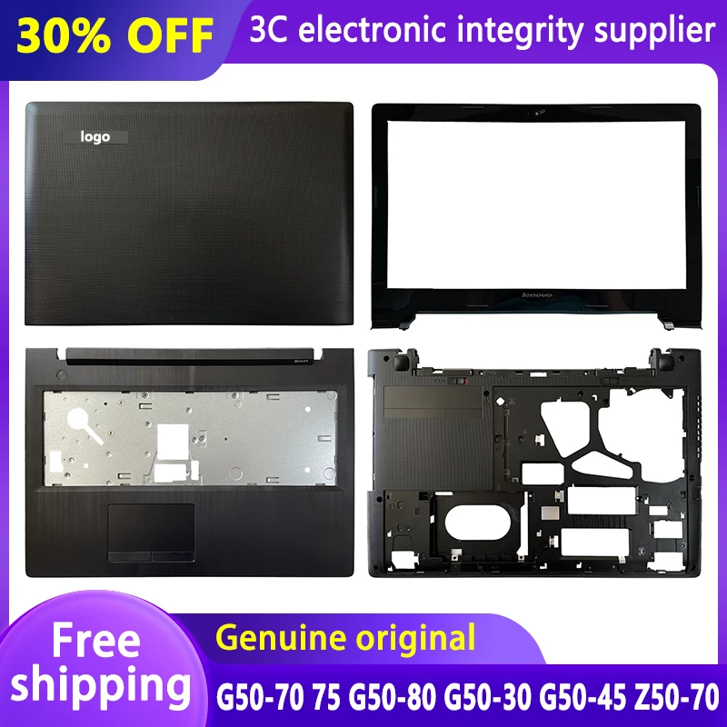 Nuovo Laptop Per Lenovo G50 G50-30 G50-45 G50-70 G50-80 Z50 Z50-30 Z50-45 Cover Posteriore Lcd/Cornice Anteriore/Poggiapolsi Custodia Superiore/Inferi