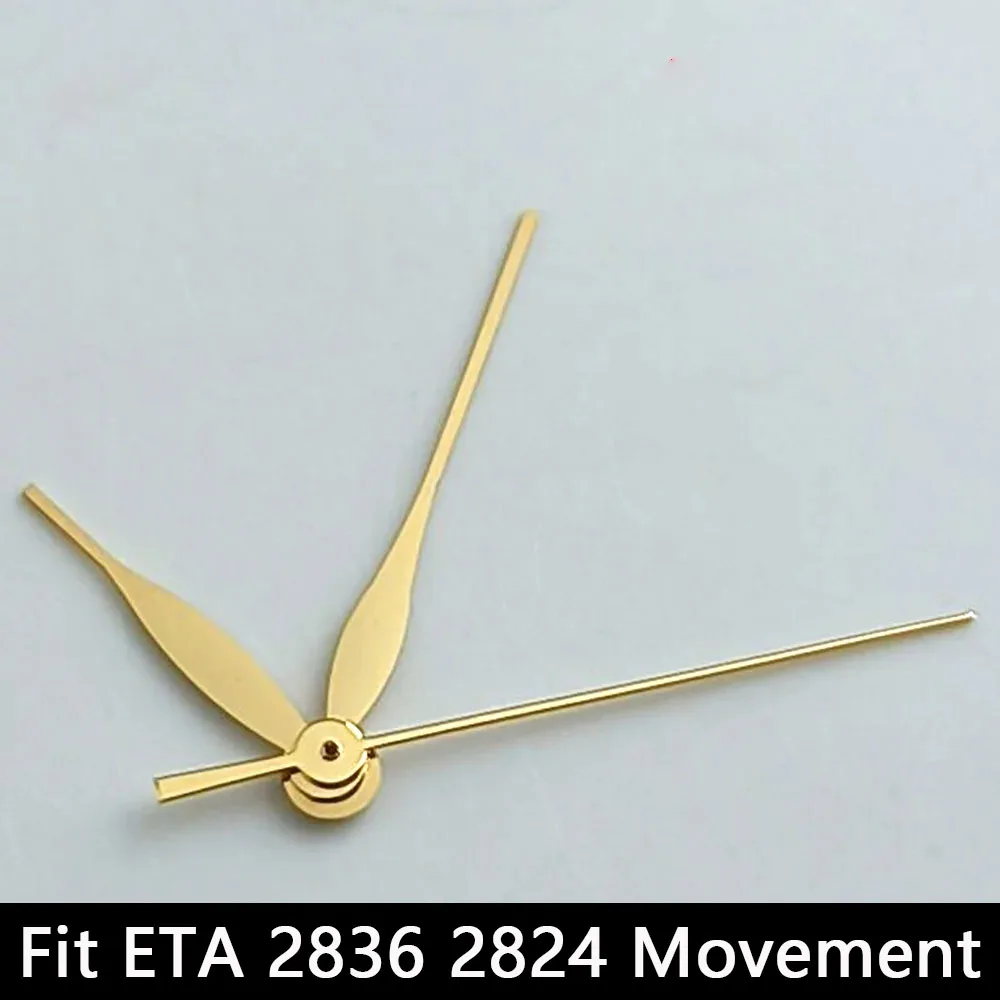 Silver/Gold Luminescent Watch Hands