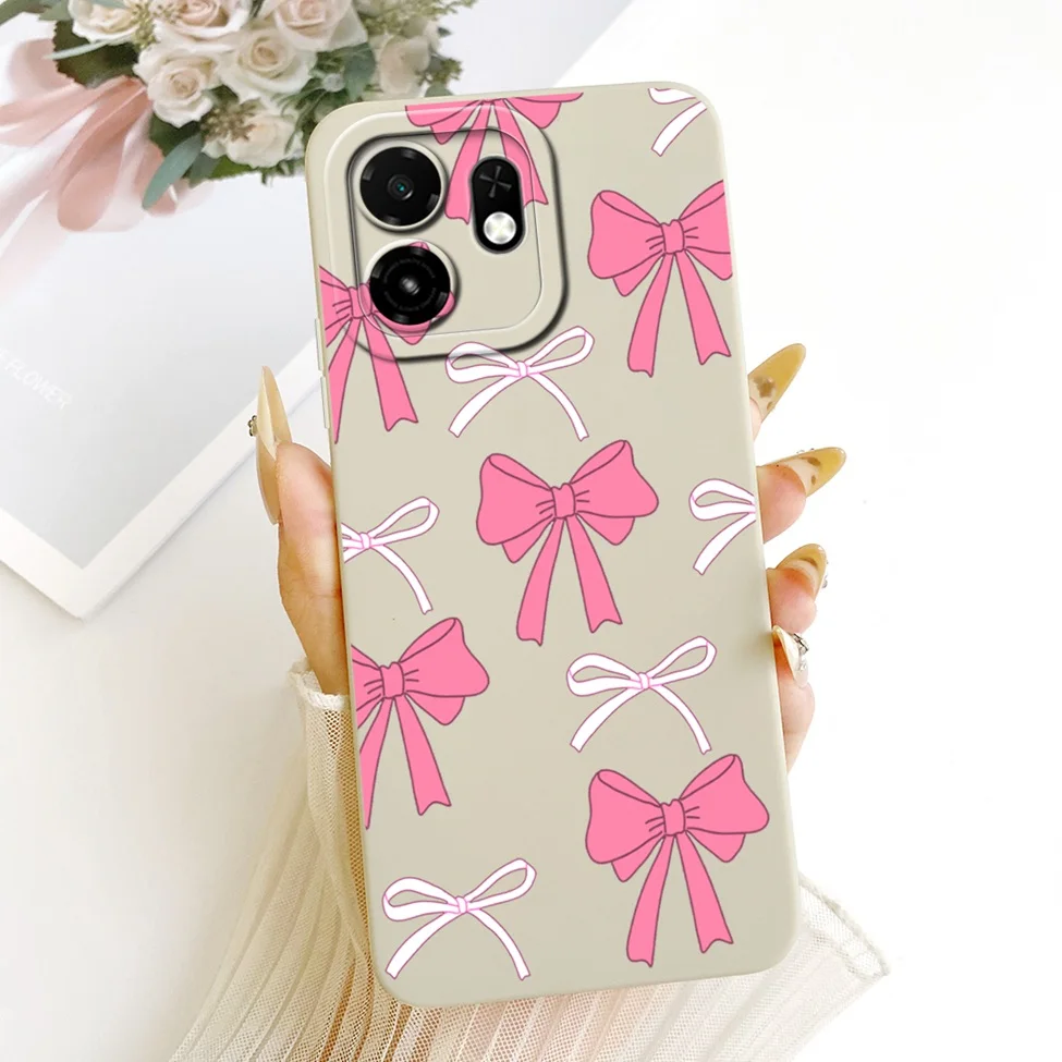 Luxury Floral Phone Case - Fashionable Silicone Cover with Cute Painted Design
