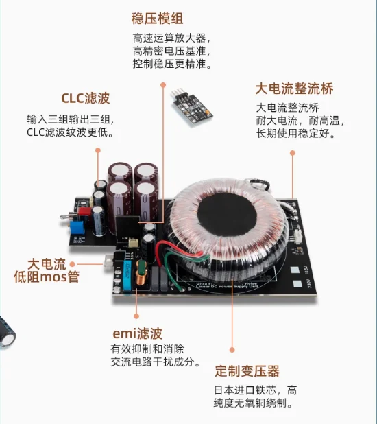 LHY LPS-50  DC Linear Stabilized Power Supply DC 5V 12V 15V 19V Fever Audio Hard Disk Box Switch Router 2