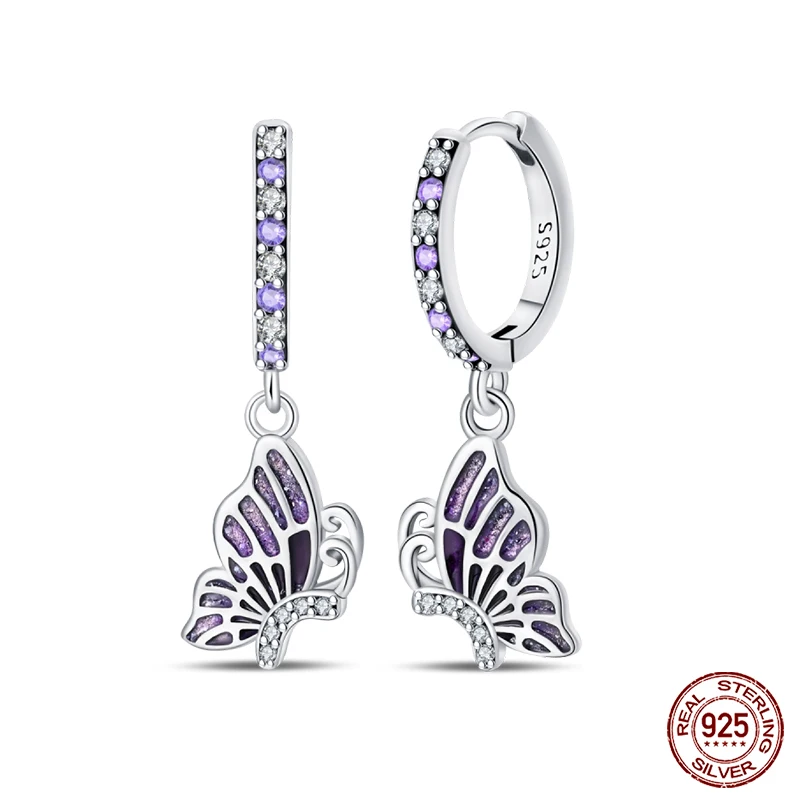 Boucles D'oreilles Papillon En Argent 925 Pour Femme - Laimons - Brillant, élégant, Cadeau Parfait