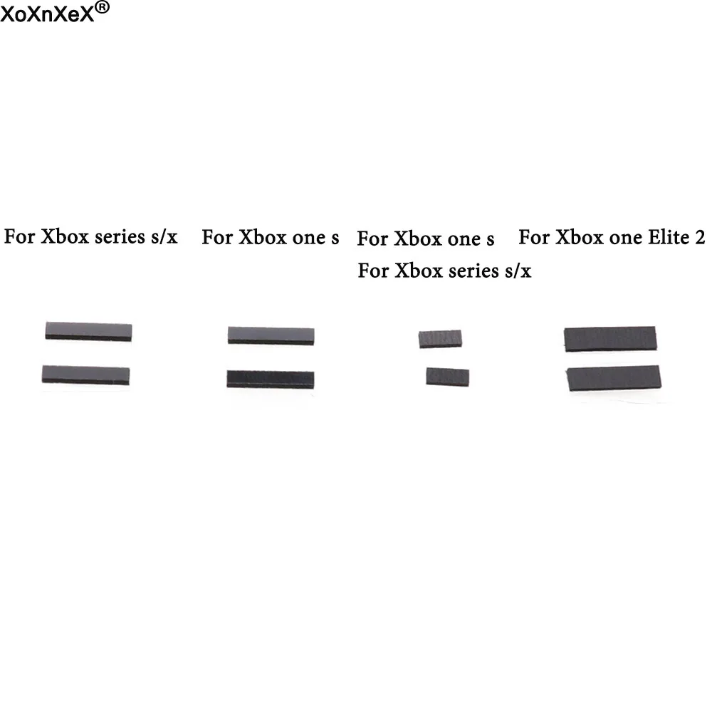 1 Paio = 2 Cuscinetti Antiurto Per Pc Per Xbox Series X/S Back Shell Lt Rt Cuscinetti In Gomma Per Xbox One Slim Elite 2 Gamepad Ammortizzatori Pad