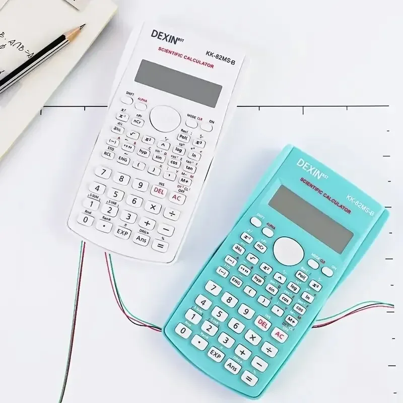Scientific Calculator 1pc Engineering Scientific Calculator 2 Line Function Calculator Fraction Statistic for School