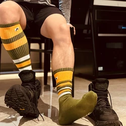 Socks For Men Calcetines Hombre Basketball Sexy Lingerie Sleeping Socks Thick High Tube Men's Socks Clothing Medias
