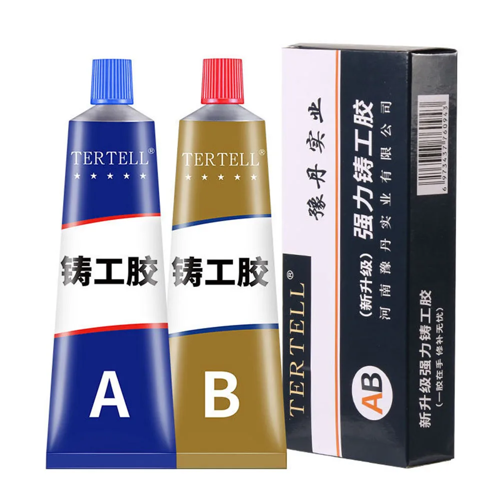 Repair Glue 100ml Strong Metal Heat Resistance AB Industrial Cold Welding Magic Plastic Repair Agent Casting Adhesive