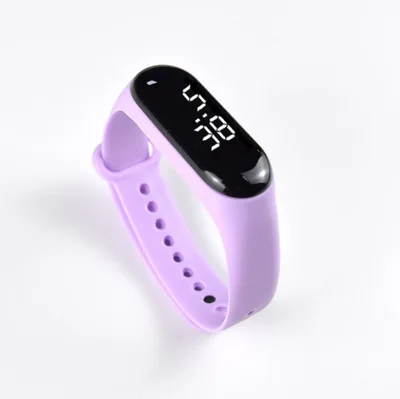 Children's Watches for Kids LED Electronic Display Watch Cartoon Girls Boys Cute WristWatch Sport Waterproof Women Student Gifts 62