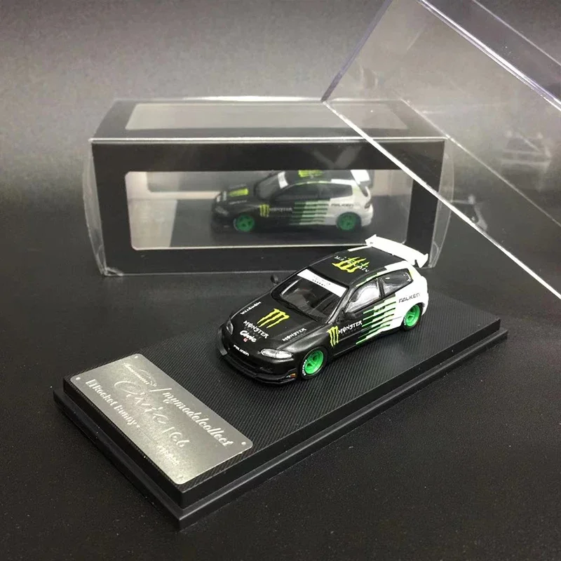 

Модель собирать 1:64 модель автомобиля Pandem Civic EG6 MK5 ракета Банни широкий кузов