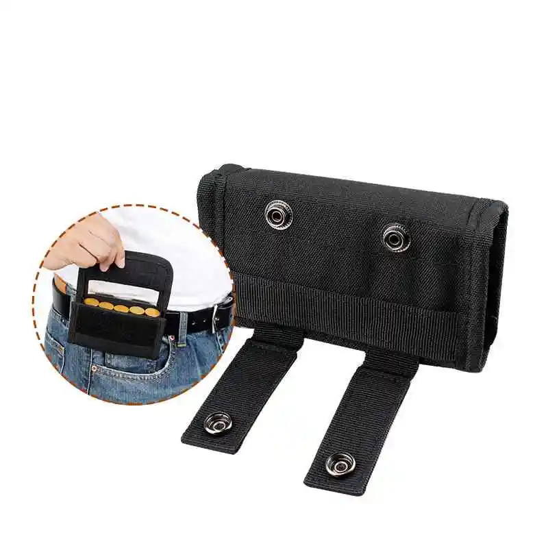 Tactical Molle Pouch 10/5/6 Round Shotgun Shell Reload Holder Multicam Mag Bag 12 Gauge/20G Magazine Pouch Ammo Round Cartridge