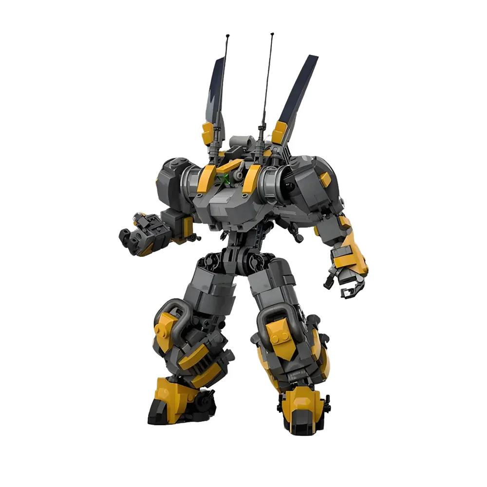 Blocchi di Costruzione MOC Robot Raider, Modello di Robot d'Armaio per Guerre Futuriste, Giocattoli Creativi per Bambini, Regali di Compleanno Fai-da-Te - immagine 2