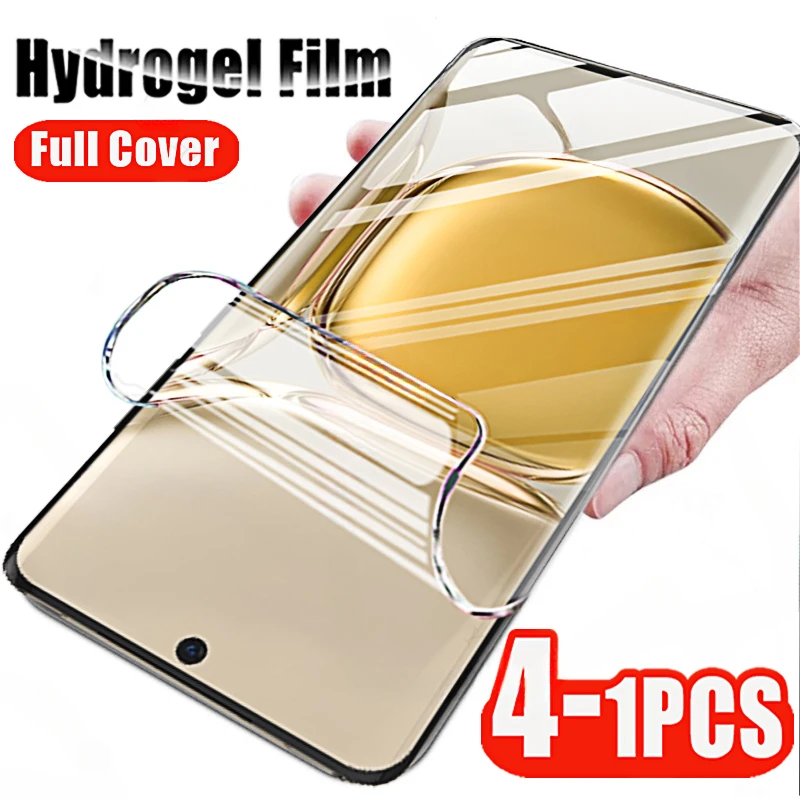 Universal Hydrogel Film Screen Protector - 4 Pack