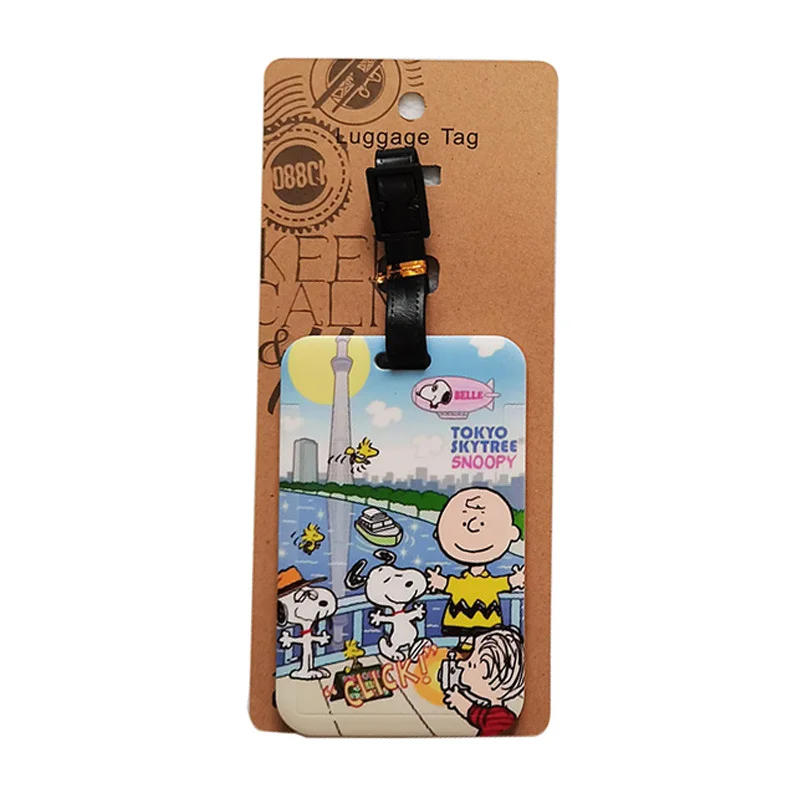 Snoopy Bagagelabel