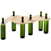 3 Pieces Wine Bottle Topper Serving Tray Wooden Topper Charcuterie Flat Serving Board Party Floating Cheese Wood 5