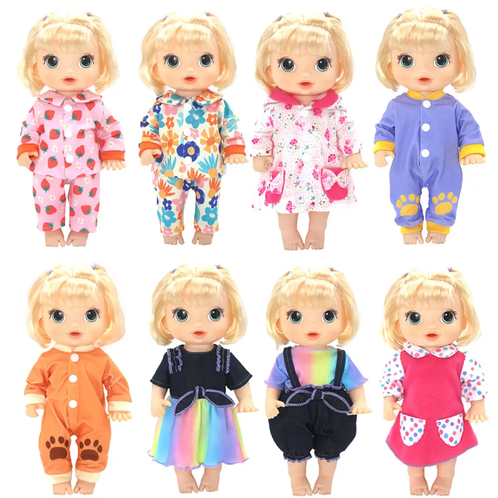 2022  Doll clothes  for 12 Inch 30CM  baby alive Toys Crawling Doll accessories.