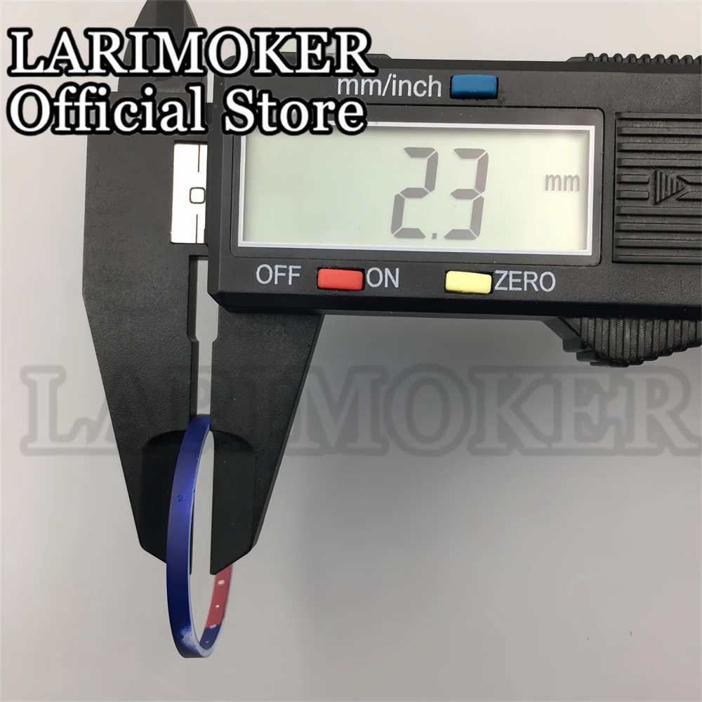 LARIMOKER 30 mm innerer Schattenring für 40,5 mm Uhrengehäuse, Ersatzring aus Hartplastik, Uhrenteile – Detail 7