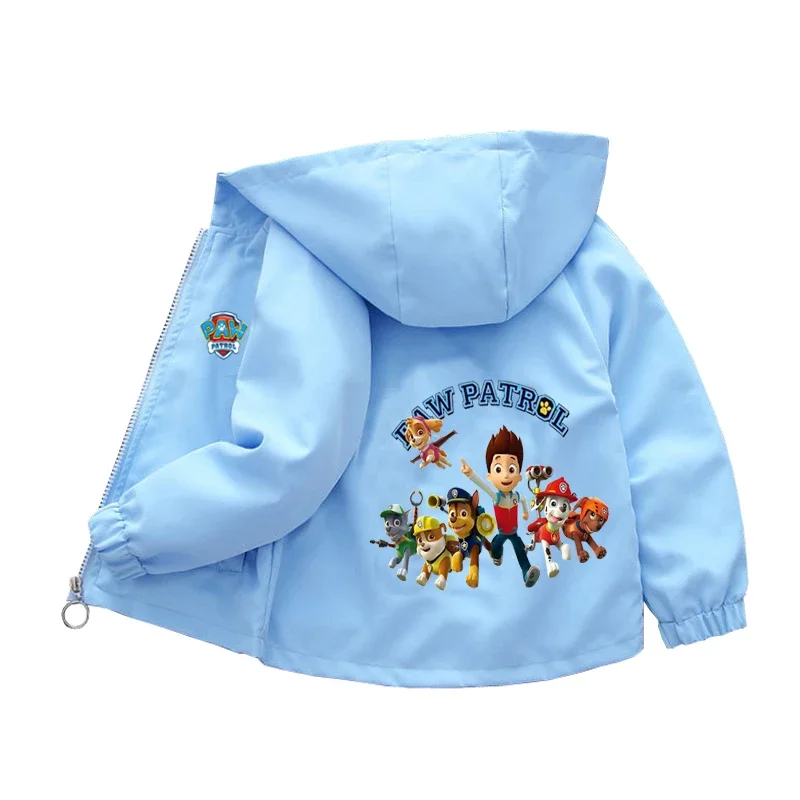 thumbnail image 1 of Chaquetas con capucha de la Patrulla Canina para niñas y niños, abrigos deportivos para primavera y otoño de 1 a 10 años, prendas de vestir exteriores con dibujos animados, ropa informal para niños 20, 1 of 5
