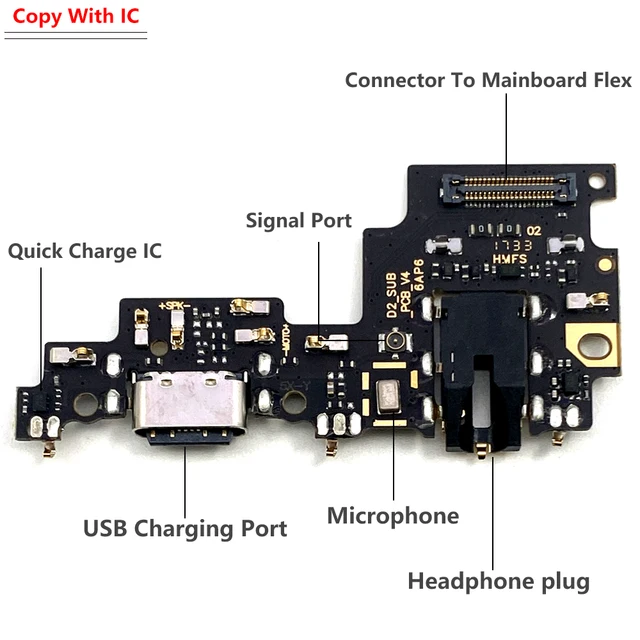 Chinois Antique 100Pcs, New For Xiaomi Redmi Note 9s 10 10s Pro