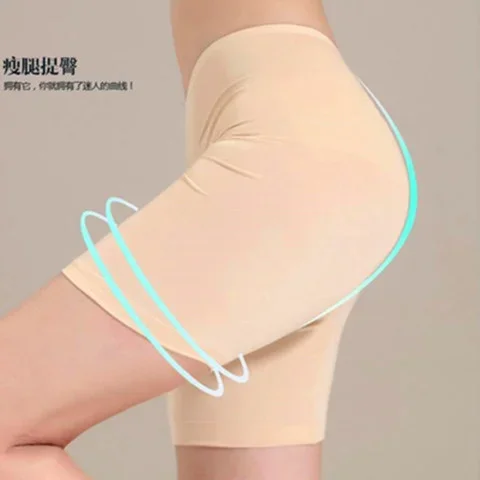Safety Shorts Pants size Safety Pants boxer Shorts Under Skirt With Pockets Under Skirt Thigh Chafing Lace