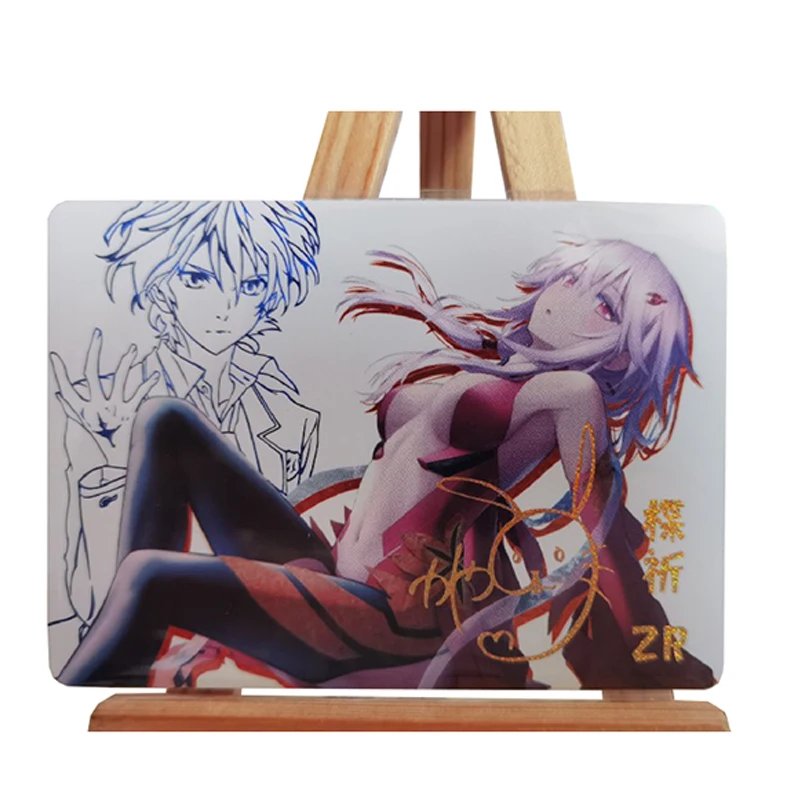 

1pcs Goddess Story ZR Signature card Irena Kokoro Asada Shino Tokai Teio ACG Sexy Kawaii Anime Game Collection Cards Gift Toys