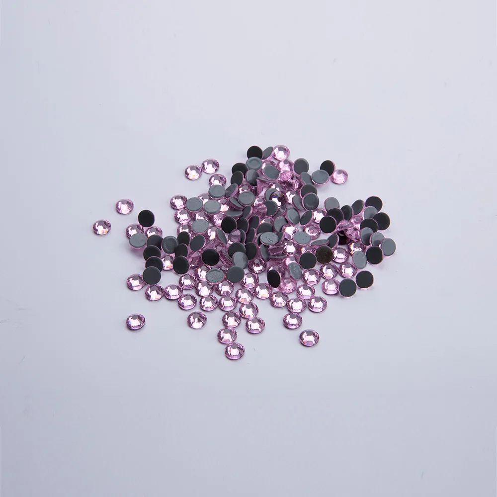 

SS6-SS30 Pink AUS Quality Crystal Hot Fix Rhinestone in Bulk DIY Decorations for Beautifying Nails Art Rhinestone Clothes