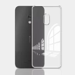 Clear Silicone Soft Shockproof Phone Case - Transparent Protective Cover for Multiple Nokia Phones (Clear)