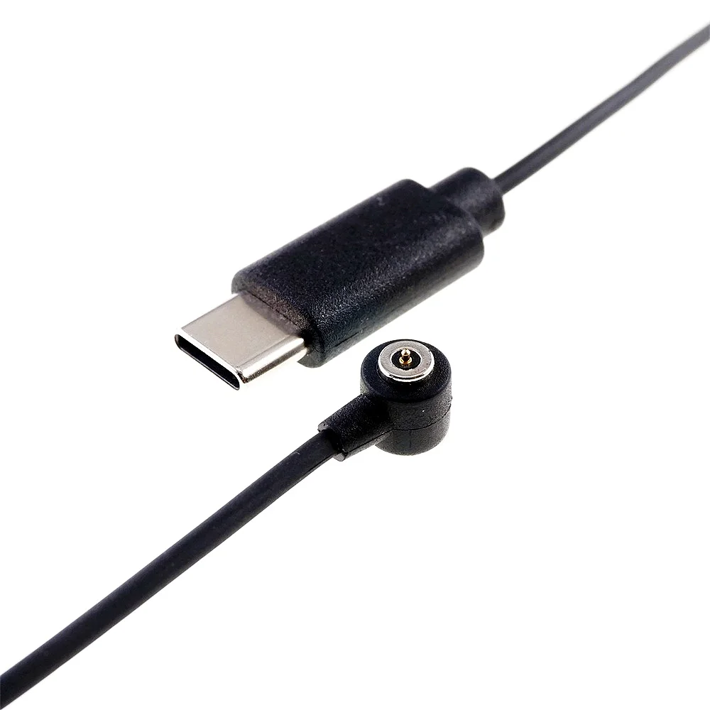 Magnetischer 5,5mm X 2,1mm DC-Stromstecker-Adapter 2A Anschluss PogoPin Stecker-Buchse-Kabel für CCTV LED-Streifen Kamera Smart-Armband – Detail 7