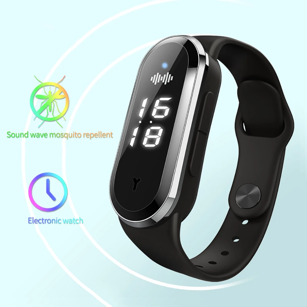 سوار البعوض مبيد للحشرات بالموجات فوق الصوتية سوار...