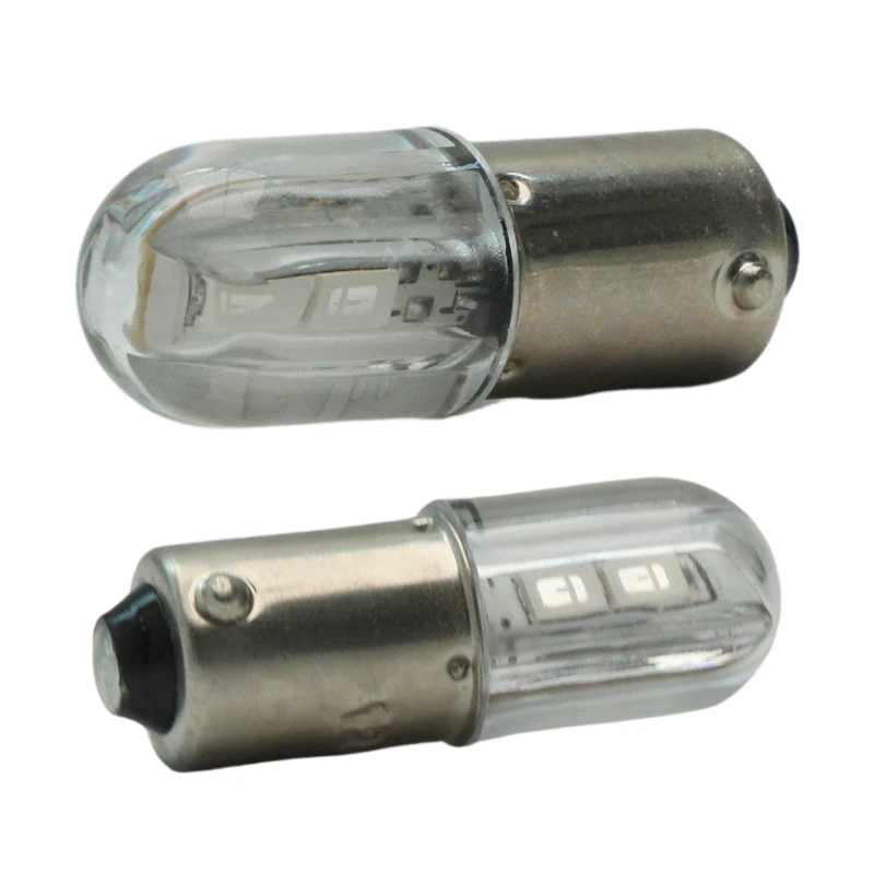 BA9S T4W Car Led Interior Bulb 6v 12v 24v 220v Mini Colorful 1W Auto Indicator Warning Light Signal Energy Saving Lamp 6 Volt - 3