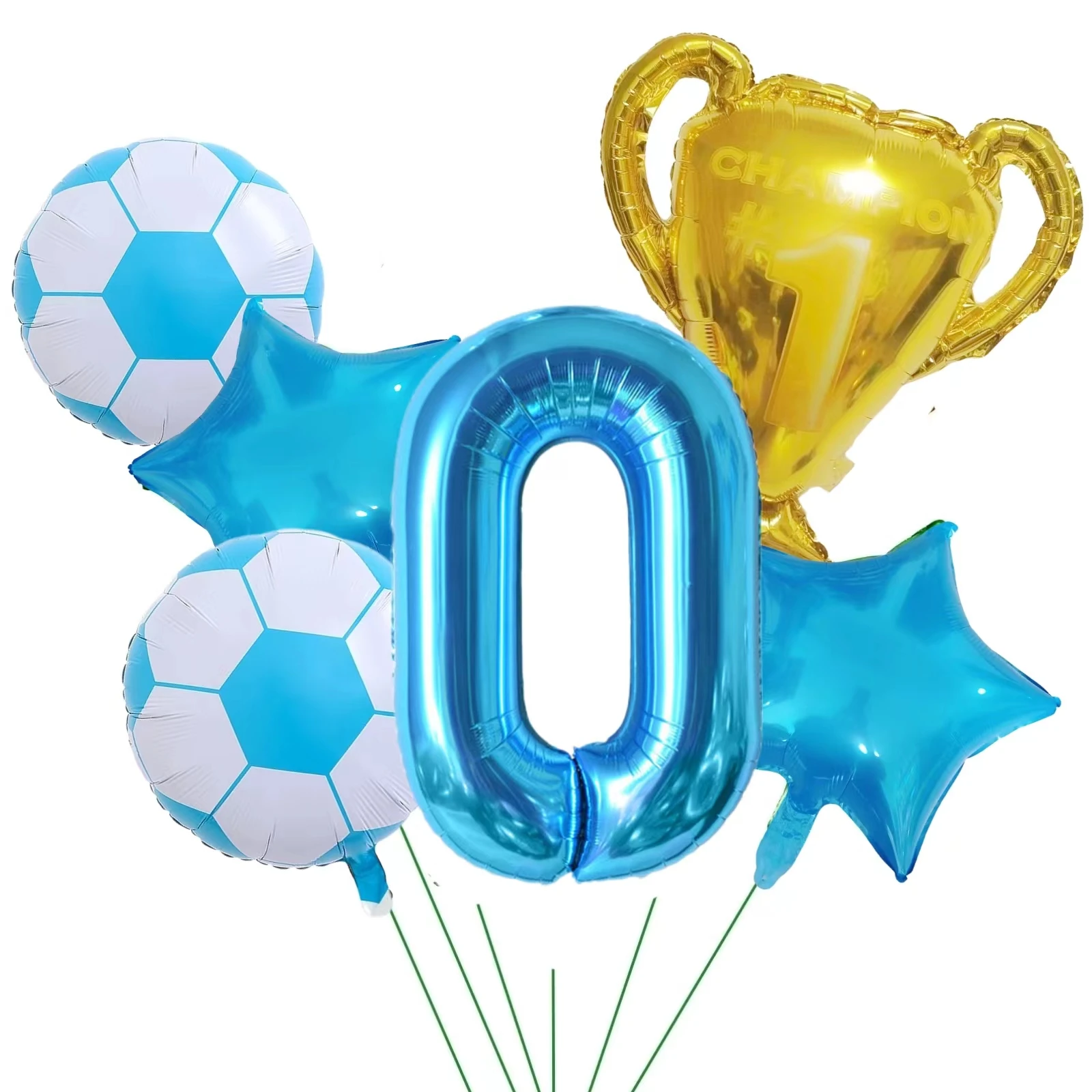24 pezzi Palloncini Calcio Compleanno,Decorazioni Compleanno Calcio,Palloncini Verdi e Bianchi,Utilizzato per Decorazioni Feste a Tema Calcios Ragazzo