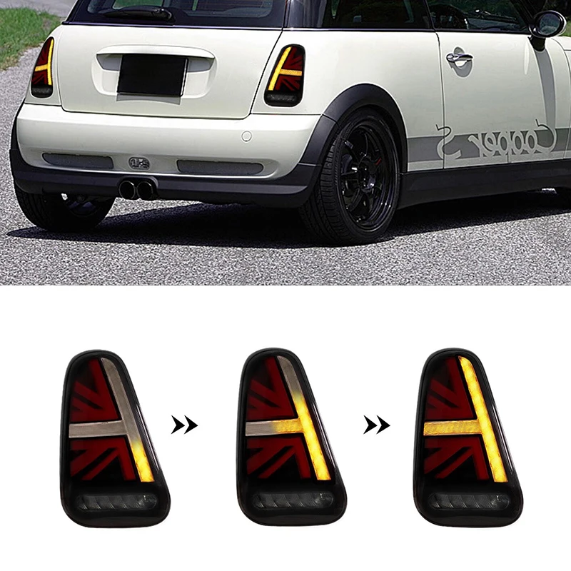 BMW Mini Cooper r50 r52 r53 2022-2000 (2 2006) 用のLEDテールライト