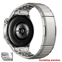 Luxury Titanium Alloy Strap - Premium Metal Bracelet, No Gaps Design - HUAWEI Watch GT5 Pro (Ti - Quick Release)
