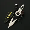 Valorant Weapon Butterfly Toys 17cm JETT Kunai Swrod Melee Weapon All Metal Game Peripheral Samurai Sword Home Ornaments Gifts 4