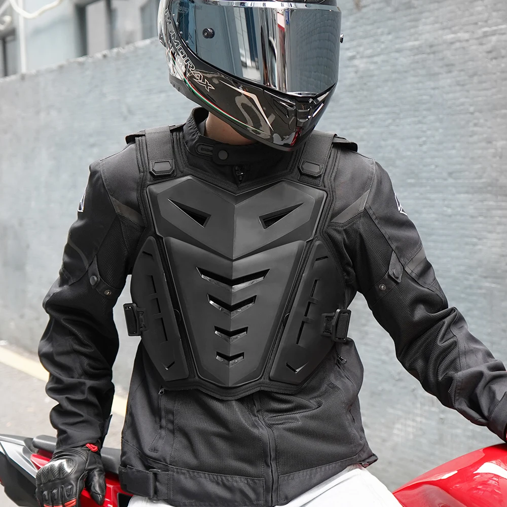 오토바이 조끼형 아머 등 가슴 보호대 낙상 방지 바이크 바디 아머 내마모성 모토크로스 레이싱 라이딩 보호 장비