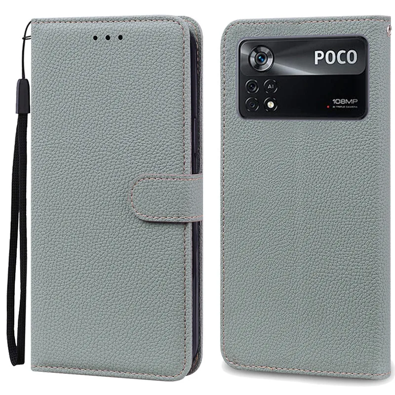 Elegant Leather Flip Wallet Cover - Premium Protection and Style